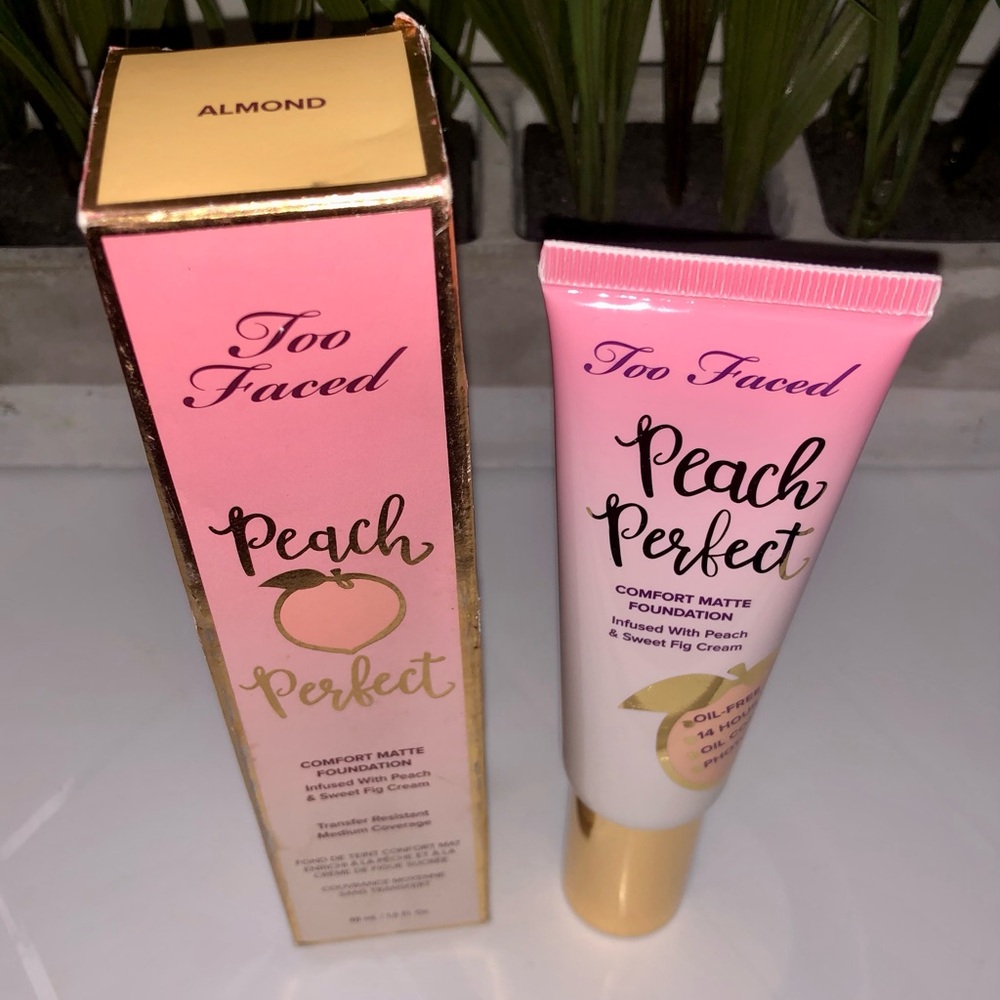 Too Faced Peach Perfect Foundation - Shade Almond